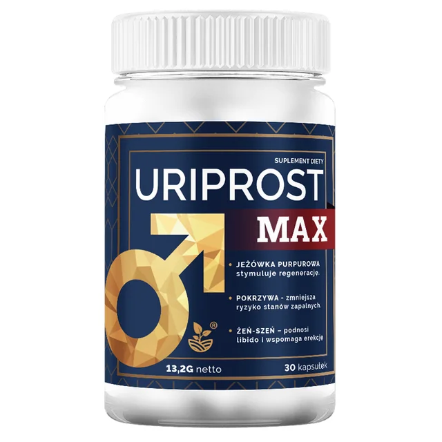 Uriprost Max: Kapsułki dla Mężczyzn